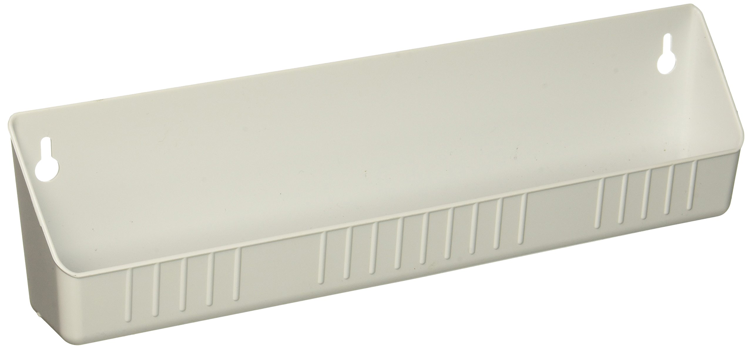 Photo 1 of Rev-A-Shelf 6581 Sink Front 14" Tip-Out Tray, Standard, White, 2 Pack