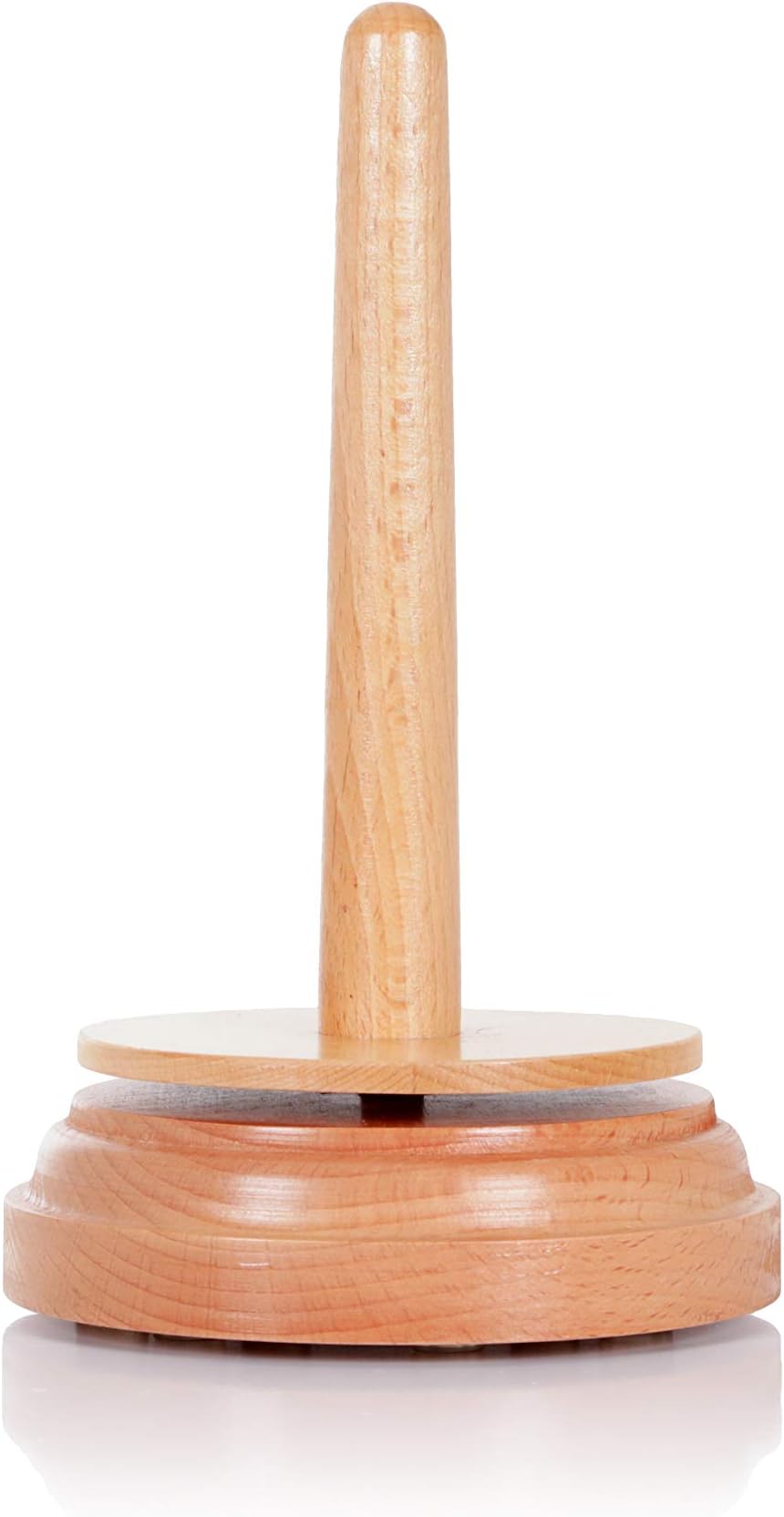 Spinning Yarn Holder. Wool Ball Holder. Yarn Buddy. Thread Holder. Large for Yarn Balls up to 100g. Knitting and Crochet. Anti Slip. 11.5 x 11.5 x 19.5cm.