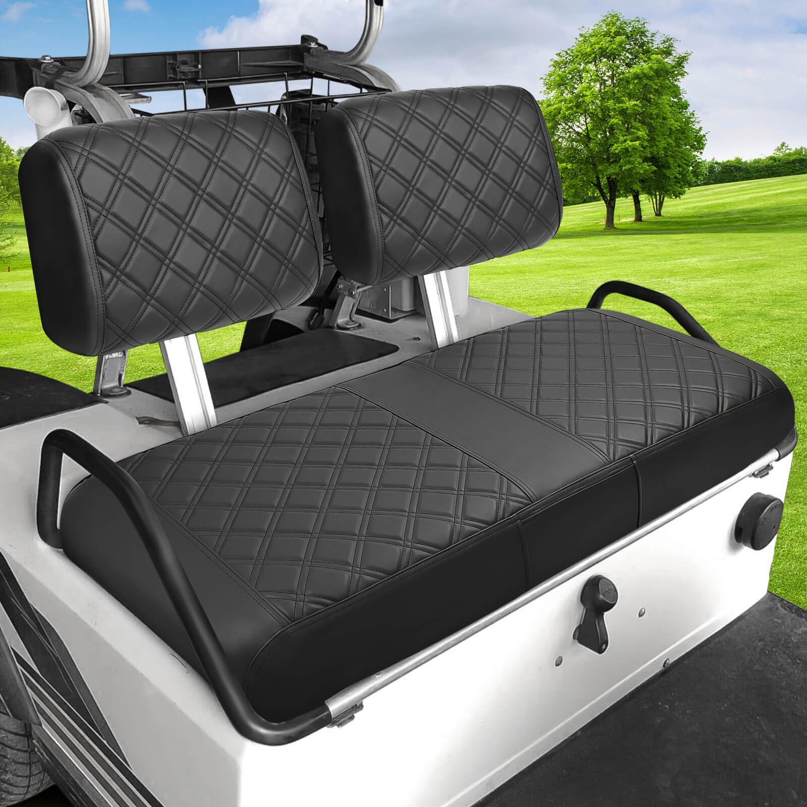 Front Seat Golf Cart Seat Covers Amazon 10L0L Golf Cart Front Seat