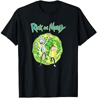 Fashion UK – Rick And Morty Space Laser T-Shirt, 100% Baumwolle, Original-Lizenz, Verschiedene Größen