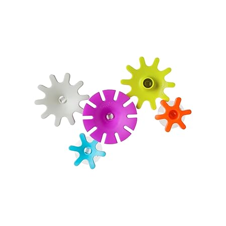 COGS - Zahnrad-Spaß für die Badewanne |Badewannen Spielzeug | Spielpass für Badewanne |BPA-, Phtalat- und PVC-frei | Ab 12 Mo