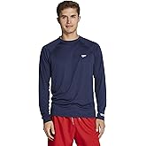 Speedo Men's UV Swim Shirt Easy Long Sleeve Regular Fit