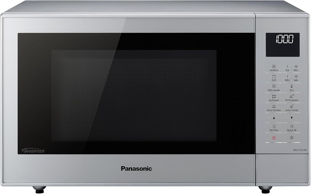 Panasonic NN-CT57JMBPQ Slim Microwave Oven & Grill 27L 1000W Silver