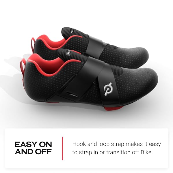PELOTON ALTOS CYCLING SHOES FOR PELOTON BIKE AND BIKE+ WITH SINGLE VELCRO STRAP AND DELTA-COMPATIBLE BIKE CLEATS – SIZE 10 WOMEN/SIZE 8.5 MEN
