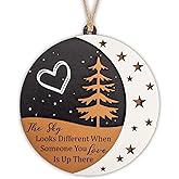 Memorial Gifts 2026, in Memory of Loved One Ornament, Bereavement Gift for Loss of Father or Mother, Memory Ornaments for Deceased, in Remembrance Gift Keepsake, Sympathy Ornaments Gift