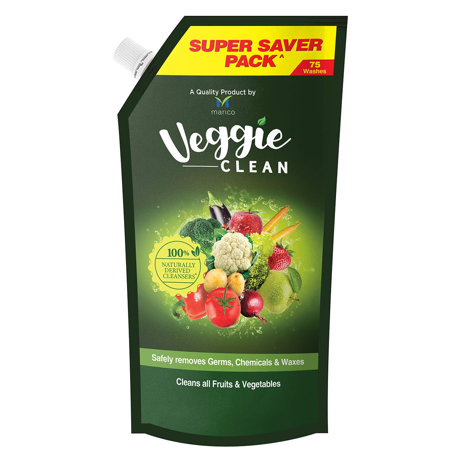 Veggie Clean, Fruits and Vegetables Washing Liquid, Refill Pack