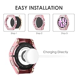 Surace Soft TPU Case for Galaxy Watch 6 40mm Screen