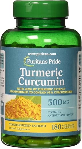 ターメリック クルクミン500mg180錠 Turmeric Curcumin 500mg180capsules