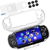 Ultra Clear Crystal Transparent Hard Shell Protective Case Cover Skin for Sony PlayStation PS Vita PSV 1000 PCH-1000 Console