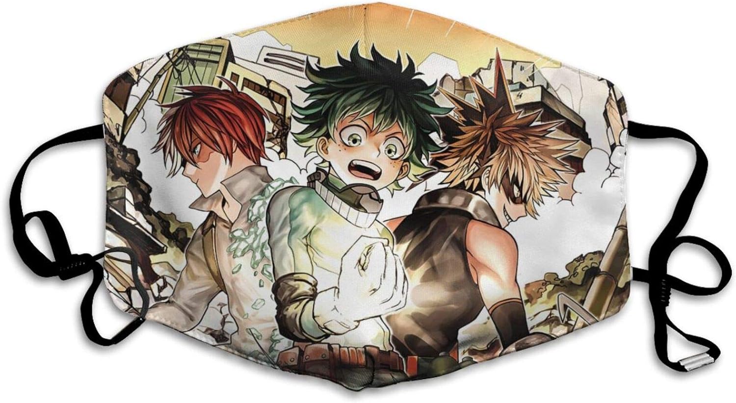 Yoyicu Anime Face C Over Adjustable Cloth Madk Reusable Mouth Protection For Anime Cosplay Decoration Boys Girls Amazon Com