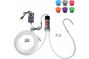 Electric Water Transfer Pump 110V Speed Adjustable - Food Grade Self-Priming Siphon Pump for Ice Maker, Coffee Machine, Water