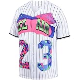 kioken Bel Air Baseball Jersey,90s Hip Hop Clothing for Men and Women, Short Sleeves T Shirt for Party