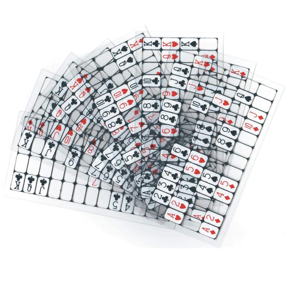 Bingo Cards - Magic Game with Video Explanations - Much Easier to Understand - Scroll the Image to the Left and Watch a Video Demon.