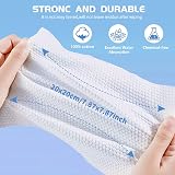 Rouceyxin Cotton Facial Dry Wipes 100 Count Multi-Purpose Face Towels view 4