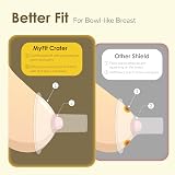 Maymom MyFit Crater 24mm 2-Piece Breast Shield for Medela Pumps view 4