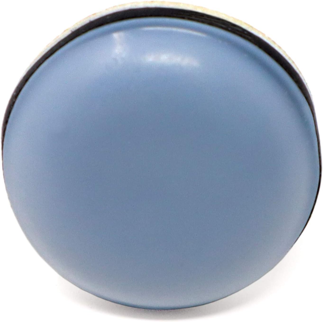 Adsamm® / 16 x PTFE glides | Ø 0,79'' (Ø 20 mm) | grey-blue | round | Premium quality self-adhesive furniture sliders by Adsamm®