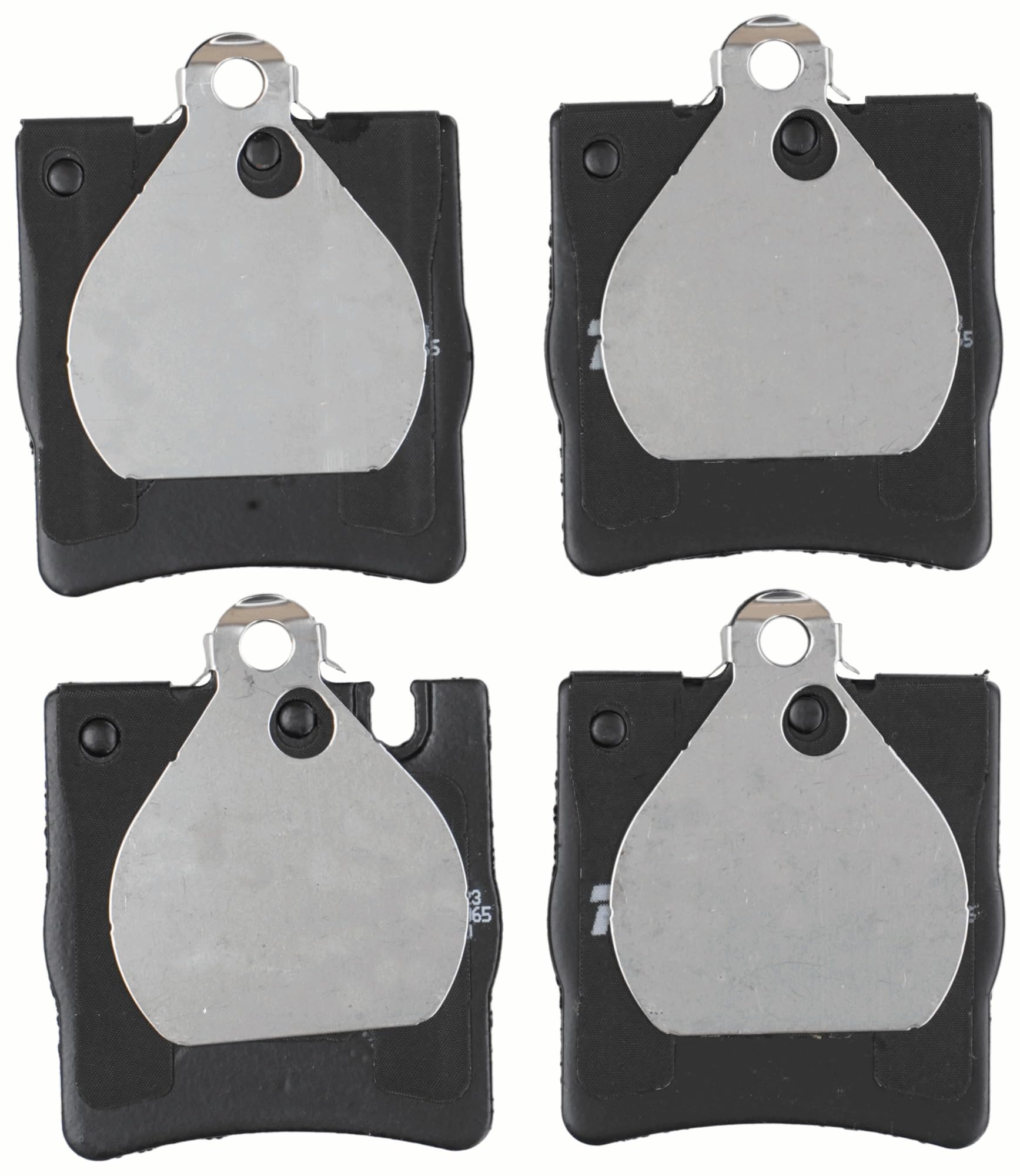 TRW GDB1421 Brake Pad Set of 4 for Mercedes-Benz C-Class (W203) 2000-2007 Rear Axle and Other Vehicles