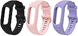 3-Pack Bands Compatible with Garmin Vivosmart 5