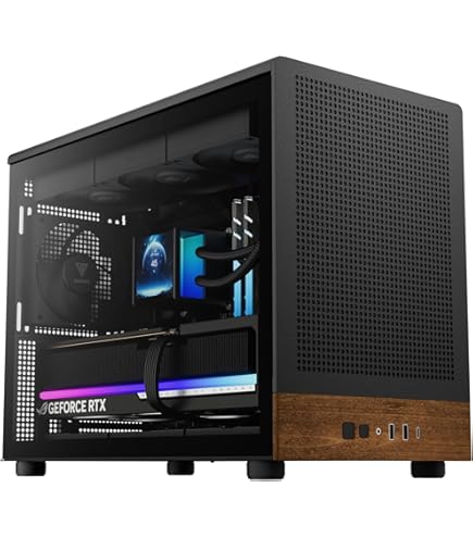 Amazon.com: DIYPC DIY-mATX06-Wood Black USB3.0 /Type C Micro ATX