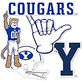 Desert Cactus Brigham Young University Sticker Cougars BYU Cougsr Vinyl Decals Laptop Water Bottle Car Scrapbook Sheet T2 (Type 2-6)
