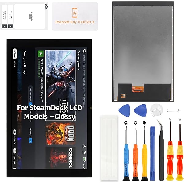 Amazon.com: Olivechard For Steam Deck OLED 2023 Screen Replacement