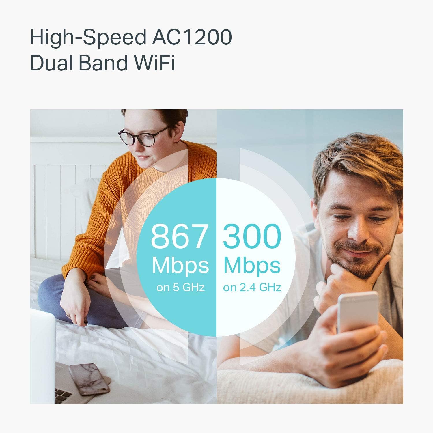 TP-Link AC1200 WiFi Router (Archer A5) - Dual Band Wireless Internet Router, 4 x 10/100 Mbps Fast Ethernet Ports, Supports Guest WiFi, Access Point Mode, IPv6 and Parental Controls: Computers & Accessories