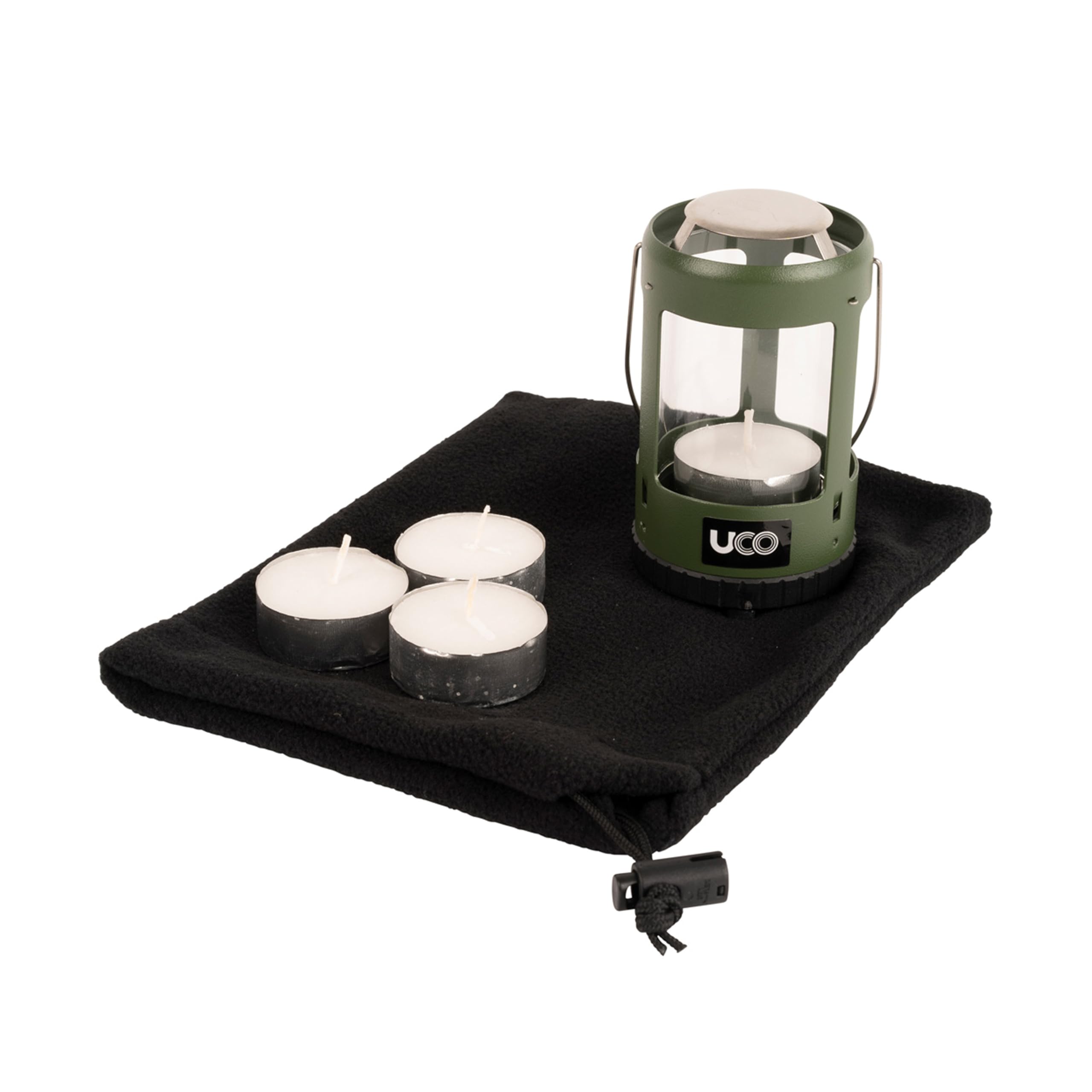 UCO Unisex's Mini Candle Lantern Kit 2.0, Green Powder Coated, One Size