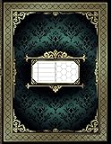 RPG Mixed Paper Notebook: College Ruled and