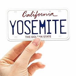 California License Plate Stickers for