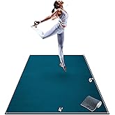 Gorilla Mats Premium Large Yoga Mat – 6x4
, 7x5
(8mm) Extra Thick
Ultra Comfortable, Non-Slip Barefoot Exercise Mat – Work