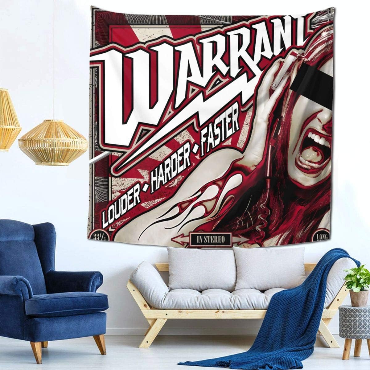 AshleySSnavely Warrant Band Tapestry Mural Wall Hanging