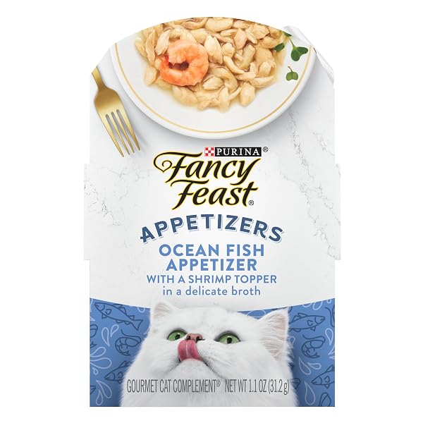 PURINA FANCY FEAST LICKABLE APPETIZERS GRAIN FREE WET...
