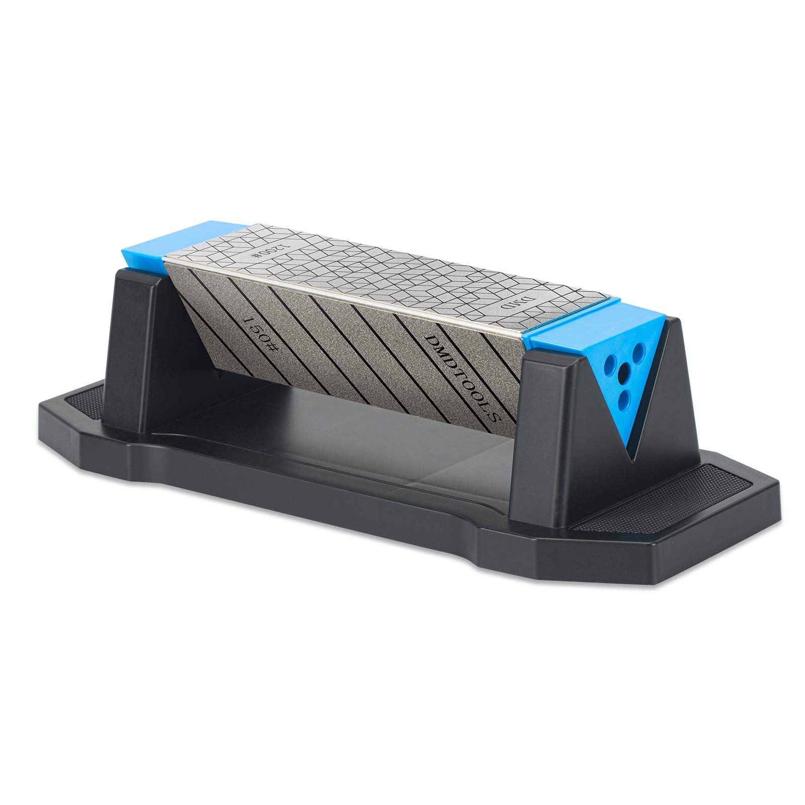 DMD Diamond Whetstone Knife Sharpener | 3 Sides Grit Coarse 150|Grit Medium 325| Extra Fine 1200| Diamond Plate Honing Stone Hone Sharpener