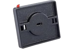 ARKON Square 3M VHB Adhesive Security Plate with Slot for Cables to Lock Down Laptops, Tablets, Monitors and Other Devices (A