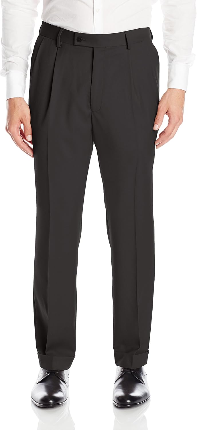 Louis Raphael ROSSO Mens Pleated Easy 