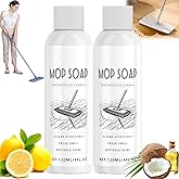 Gaukomzs Mop Soap Brazilian Waves, Highly Scented Mop Soap, Floor Cleaner For Mopping, Multi-purpose Cleaner Liquid (2, 120ML