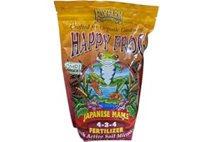 FoxFarm Happy Frog Japanese Maple 4-3-4 Fertilizer, 4lb