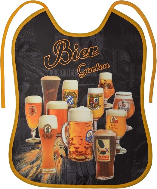 Tini Shirts Grosses Latzchen Fur Erwachsene Bier Motiv Latz Bier Garten Cooler Spruche Motiv Latz Fur Senioren Mit Humor Gr Onesize Amazon De Bekleidung