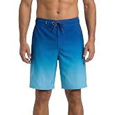 Rokka&amp;Rolla Men's 9" 4-Way Stretch Quick Dry Swim Trunks Board Shorts | Beach,Swimwear,Bathing Suit,4-Way Stretch Fabric,Quick-Dry Microfiber,Upf 50+,No Mesh Lining,Adjustable Drawstring