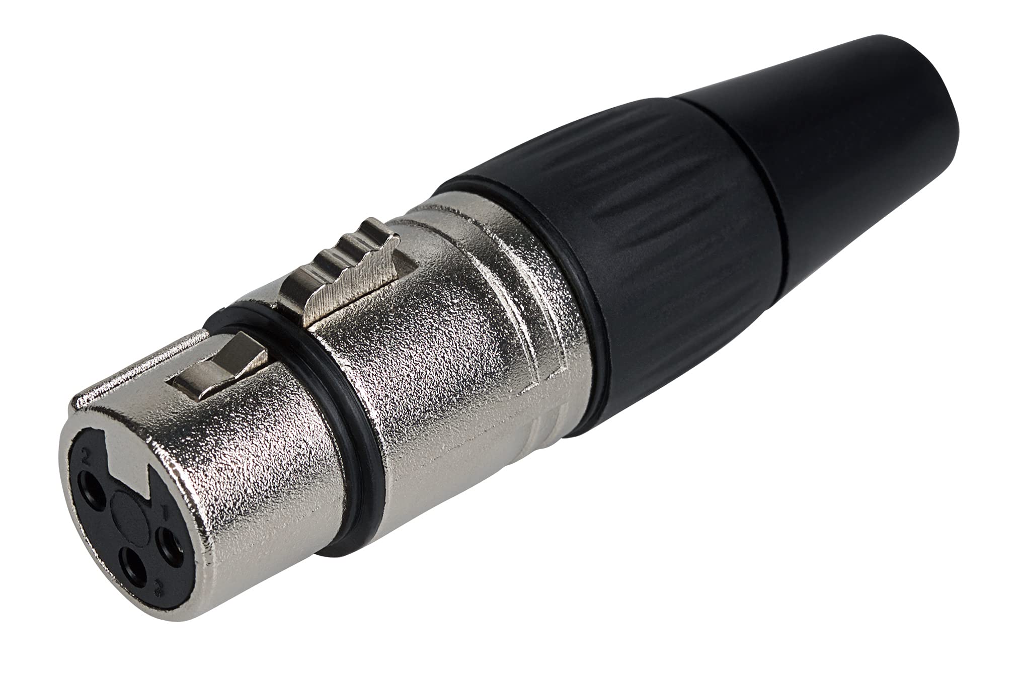 PROSOUND XLR Female Connector with 3 Copper Contacts Zinc Diecast Shell