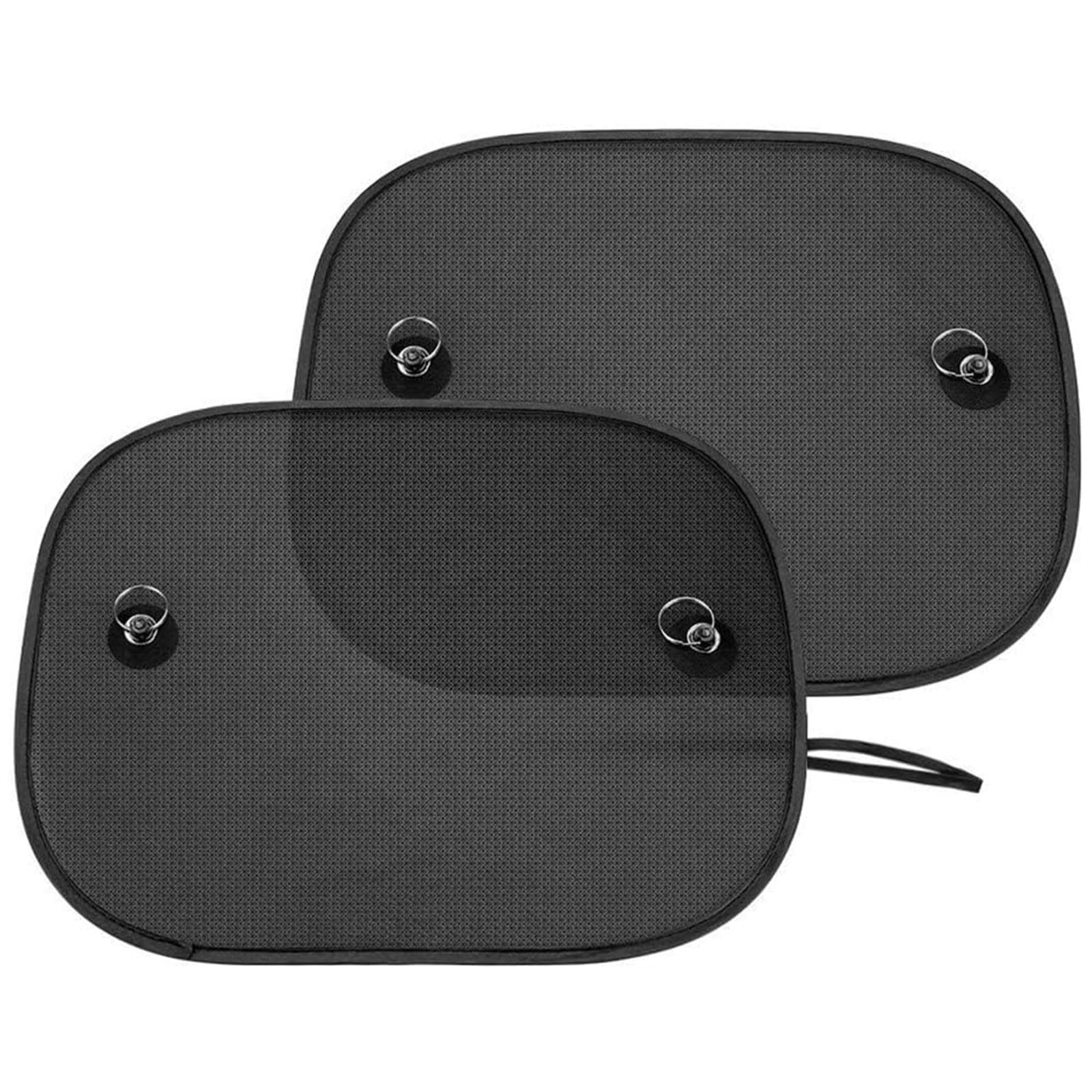 2 Pack Car Side Window Sunshades Universal Harmful UV Rays Sun Glare Heat Blocking for Baby Kids Pets, 44cm*36cm (Suction cup Stick)