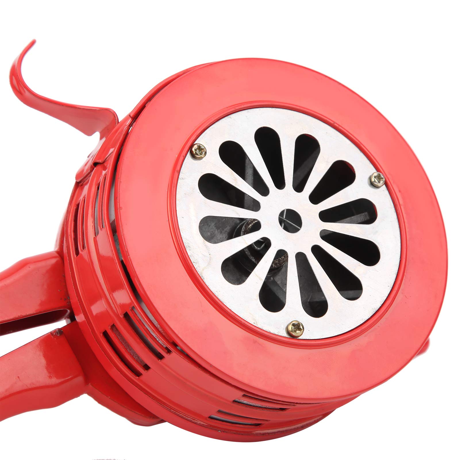 Hand Crank Alarm Air Raid Horn Manual Operated Siren Horn Handheld Fire Alarm Warning Construction Air Horn 120DB