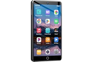 Fanvace 80GB MP3 Player with Bluetooth and Camera, Android 13 OS MP3 MP4 Player with 4" Touchscreen and Speaker, MP3 Music Player with Spotify Kids, Audible, Amazon Music, Play Store