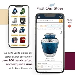 Trupoint Memorials Cremation Urns for Human Ashes