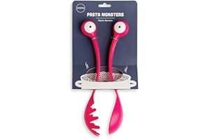 OTOTO Monsters Pasta Serving Cutlery Pink One Size