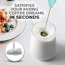 Zulay Kitchen Powerful Milk Frother Wand - Ultra