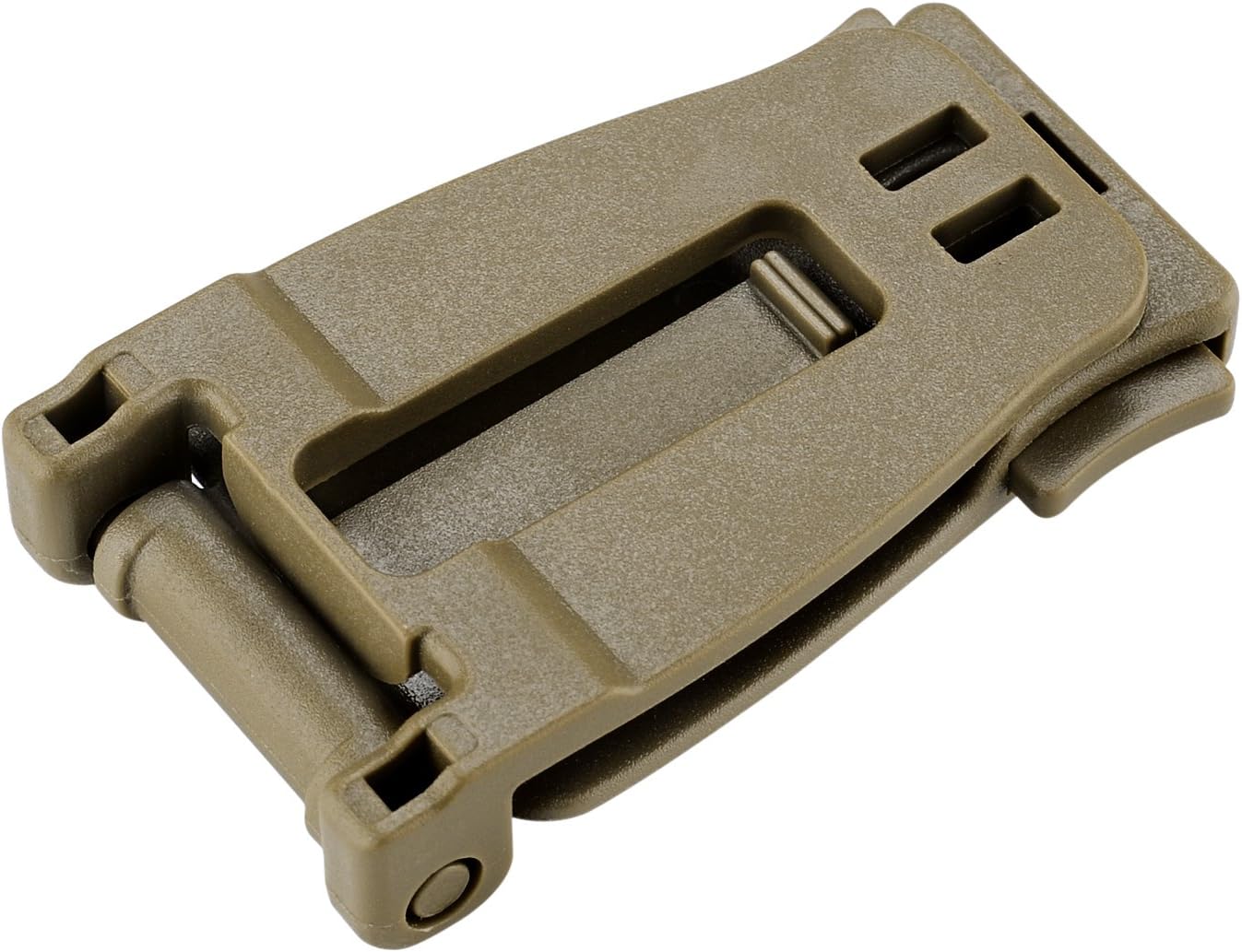 BOOSTEADY MOLLE Clips Tactical Strap Management Tool Web Dominator Backpack Accessories, 10 Pcs Plastic Molle Clips (Tan), x - Image 5