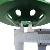KATSU Tools 100MM Diamond Grinding Disc for Marble Concrete Stone M14 Angle view 5