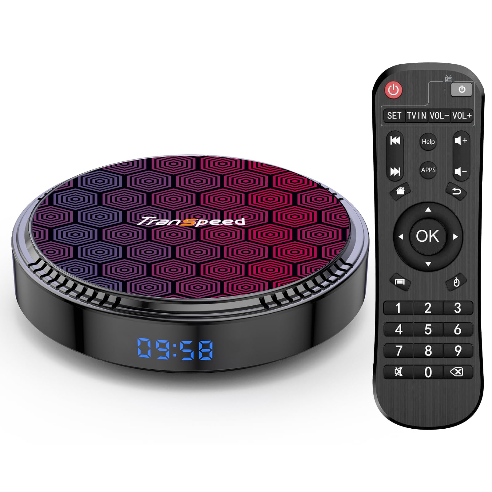 Android TV Box 12.0 4GB ROM 64GB RAM TV Box WiFi 6 2.4G 5.8G Android Box 2023 with H618 Quad-core Support 8K UHD HDR10 3D BT5.0