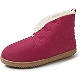 Dearfoams Women's Indoor/Outdoor Warm Up Bootie Slipper